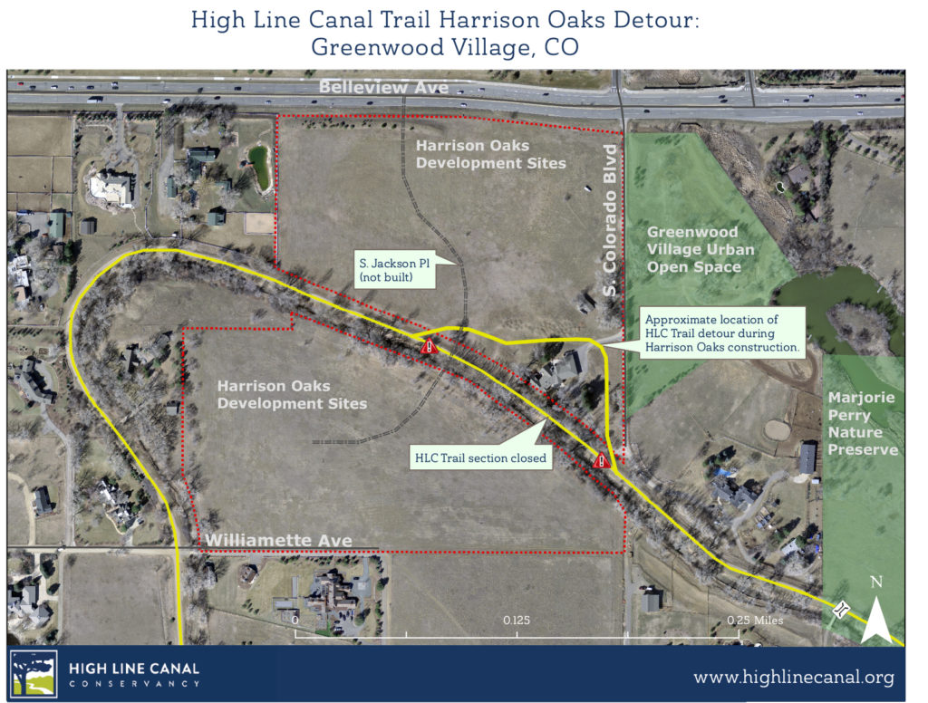 High-Line-Canal-Trail-Detour
