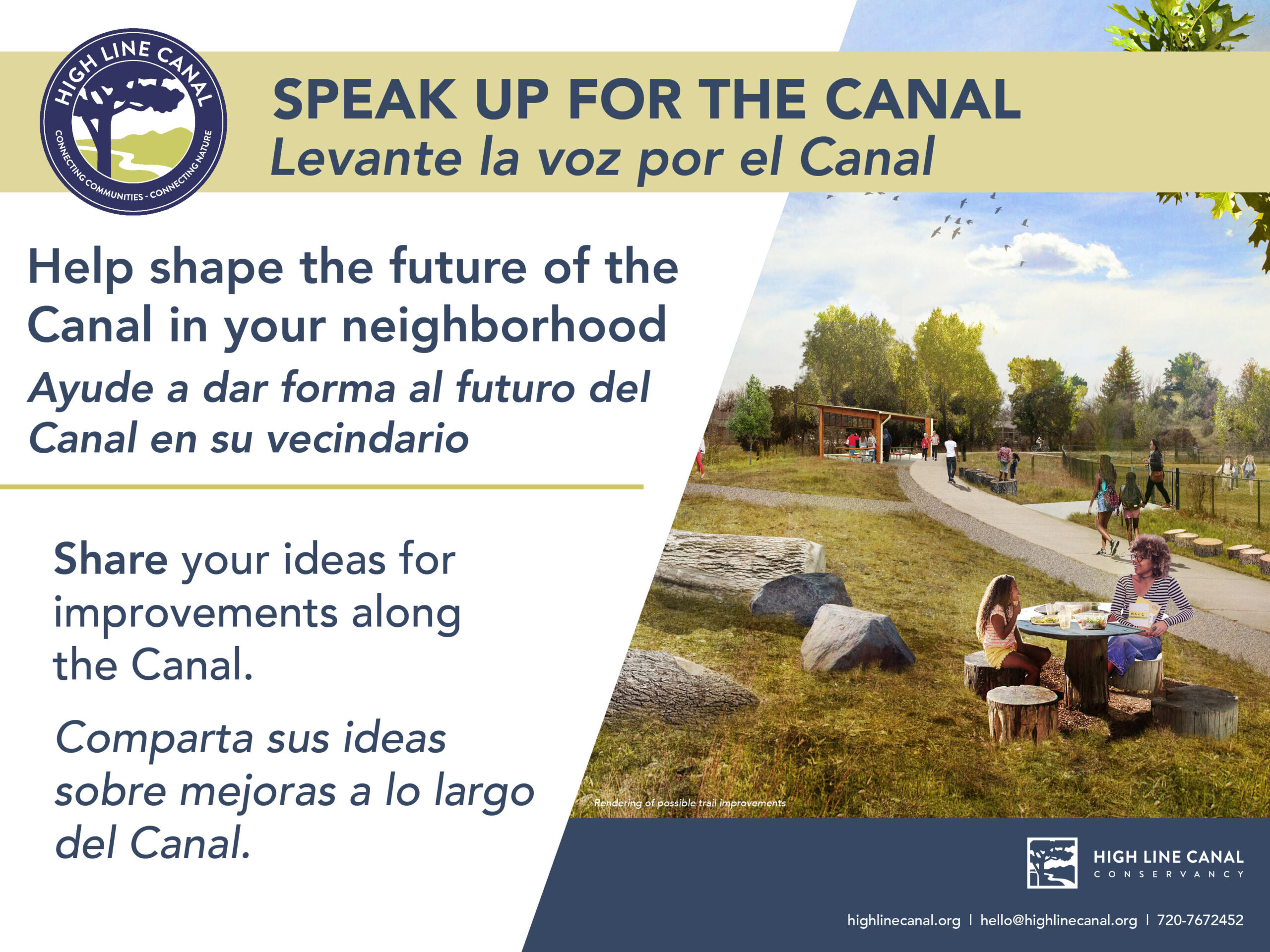 Speak Up for the Canal. Take the survey!